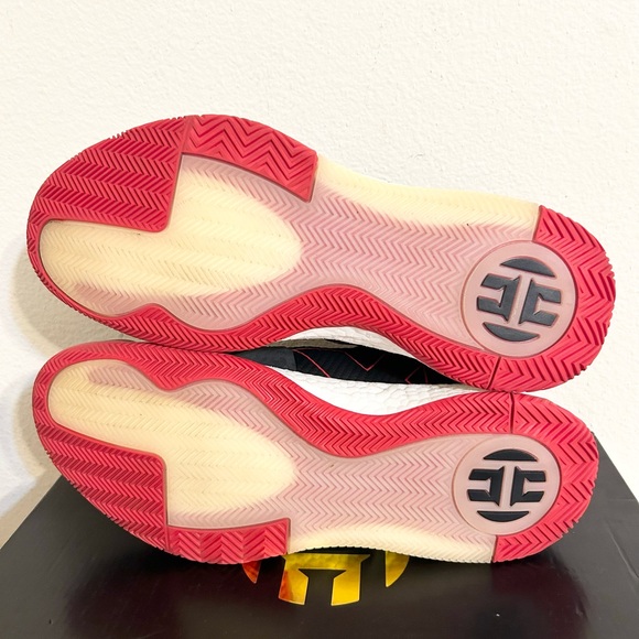 Adidas Harden Vol. 3 Black/Red size 12 MEN’S BASKETBALL SHOES - Picture 6 of 9